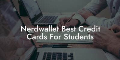 nerdwallet credit cards